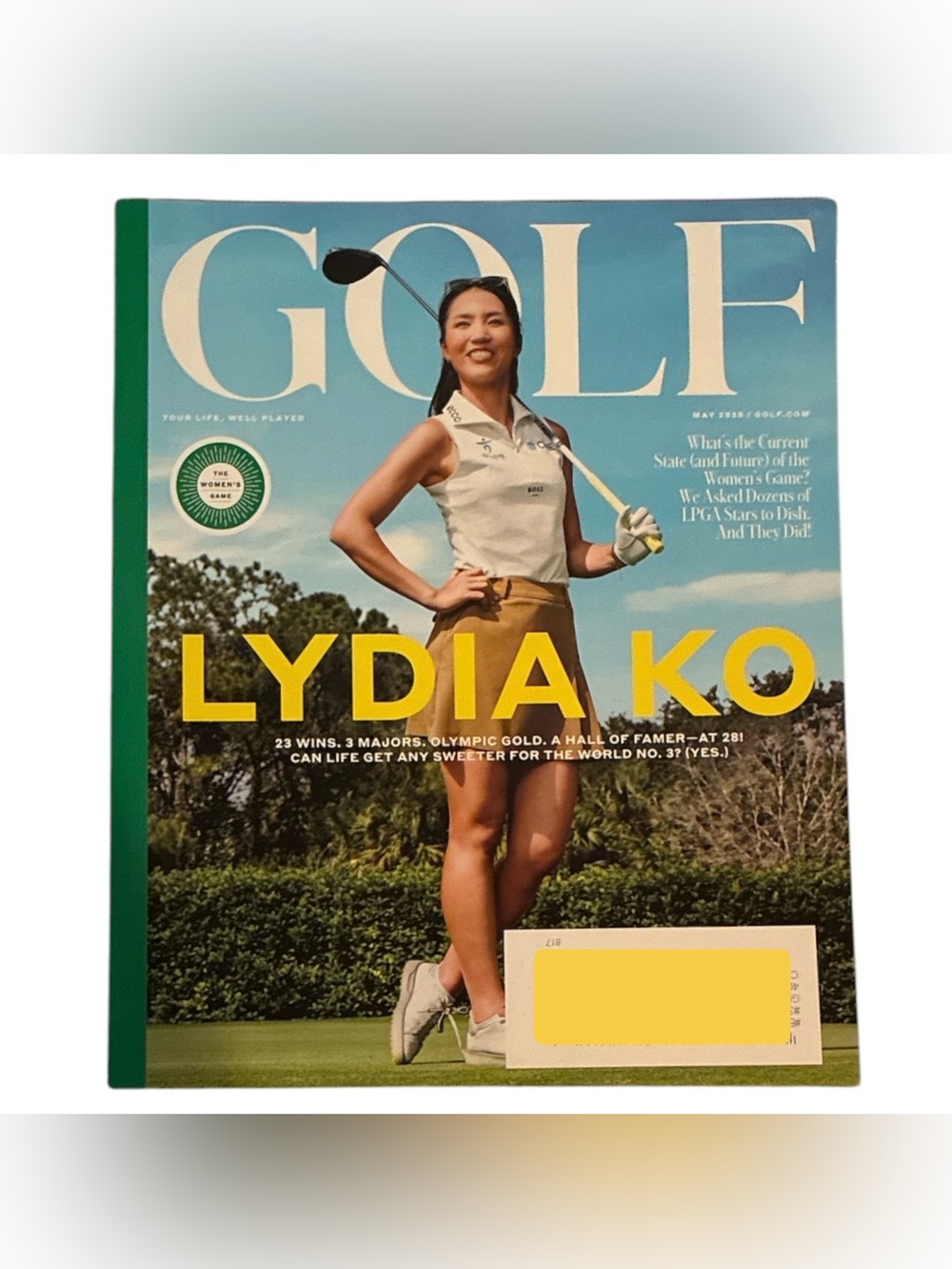 Golf Magazine May 2025 Lydia Ko The Womens Game
